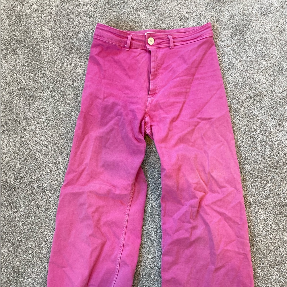 Pink Zara Marine Jeans *broken zipper